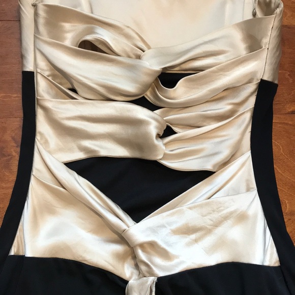 Silk Dress with Cute Back - Picture 4 of 6